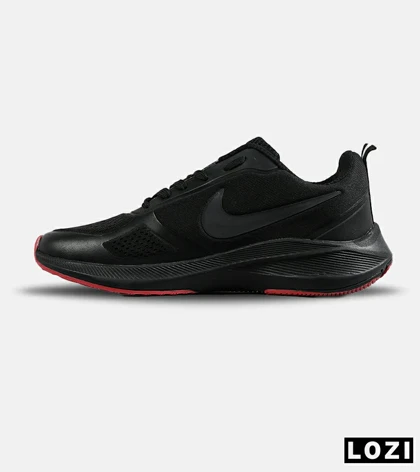 کفش کتانی مردانه و زنانه مشکی قرمز Nike guide 10 مدل 7633