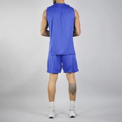 ست رکابی و شلوارک ورزشی مردانه نایک مدل DS-Pro 1M935 آبی