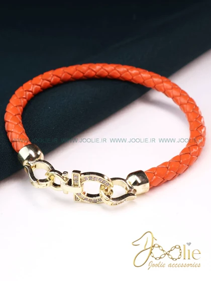 دستبند زنانه Ferragamo نگین‌دار کد B2112