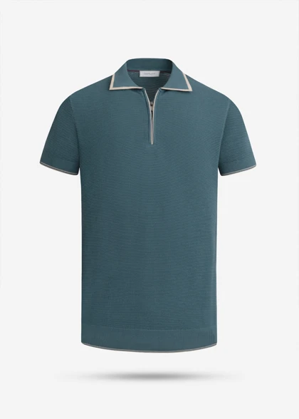 پولوشرت نیم زیپ knit