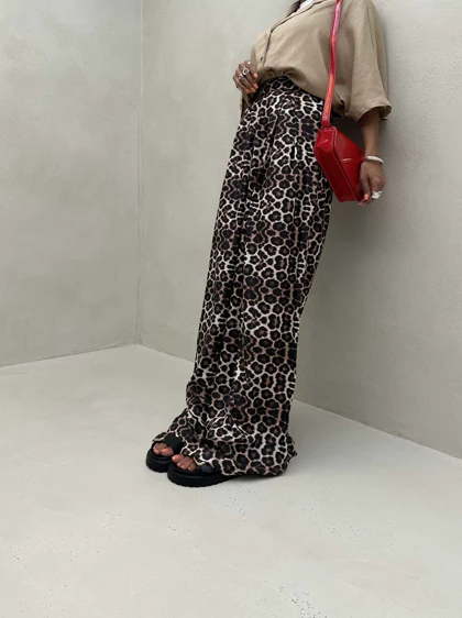 شلوار LEOPARD بغل زیپ