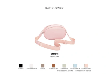 کیف دوشی زنانه دیوید جونز مدل David Jones CM7519