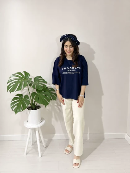تیشرت زنانه باکسی
