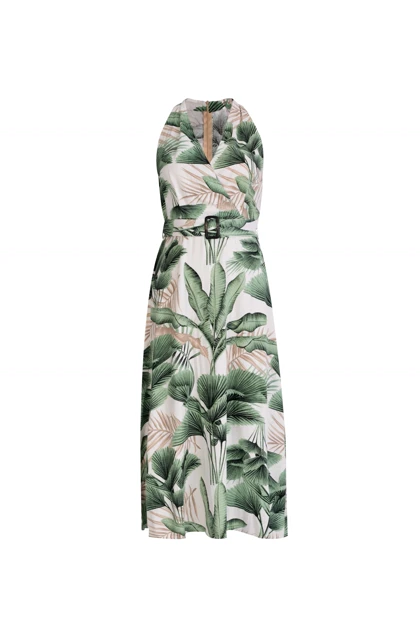 پیراهن لینن - 9093