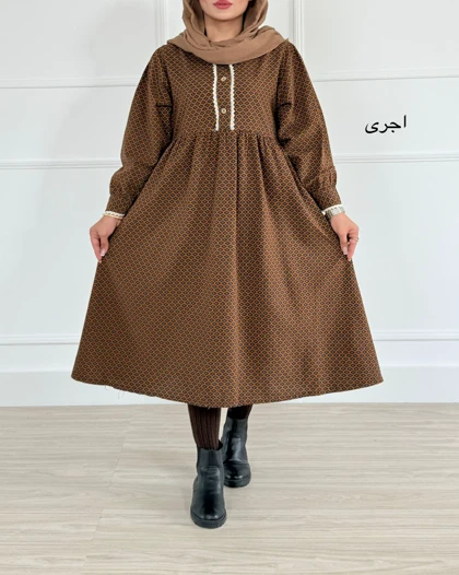 پیراهن طلوع ( گل‌گلی ) کد محصول 1369