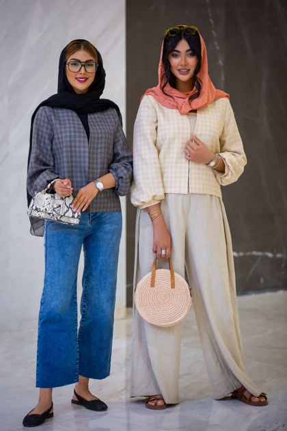 کت حصیری استین پف