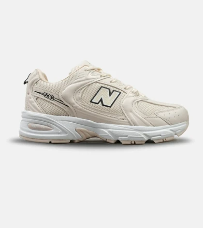 کفش کتانی مردانه و زنانه کرم NEW BALANCE 530
