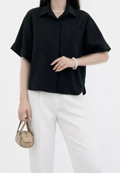 شومیز سیلک ابریشم فرخنده