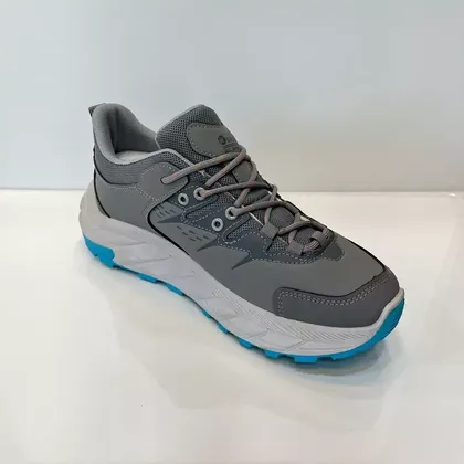کفش مردانه kshoes طرح هوکا ضدآب طوسی