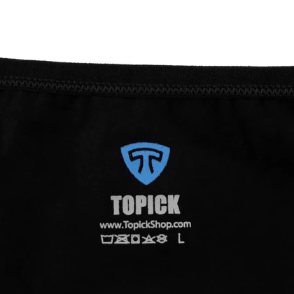 شورت زنانه ضدحساسیت مودال تاپیک بسته تک عددی مشکی مدل پانیذ