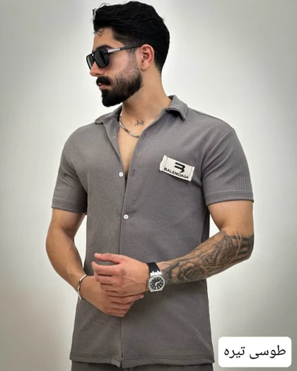 ست پیراهن وشلوار تندیس_کد4433