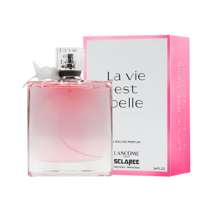 ادوپرفیوم زنانه اسکلاره Sclaree مدل لا ویه ایست بل La Vie Est Belle حجم 100 میلی لیتر طرح مارک