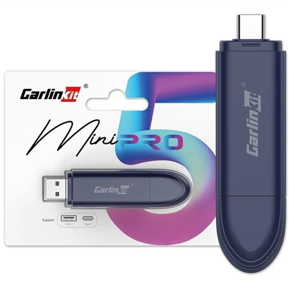 آداپتور بی سیم اندروید اتو و apple carplay کارلینکیت مدل GARLIN MINI SE Pro