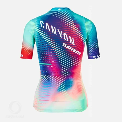 ست لباس دوچرخه سواری آستین کوتاه ZWIFT SRAM