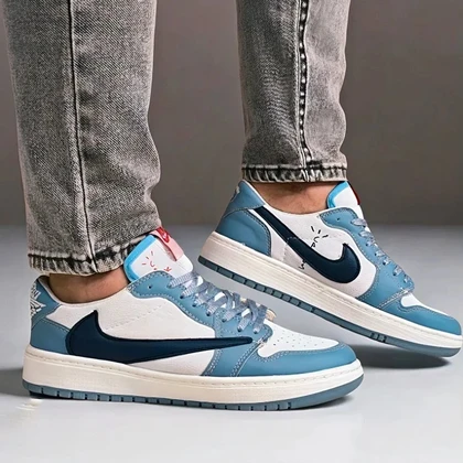 نایک ایر جردن 1 بدون ساق تراویس اسکات ای جین(Nike Air Jordan 1 Low Travis Scott )