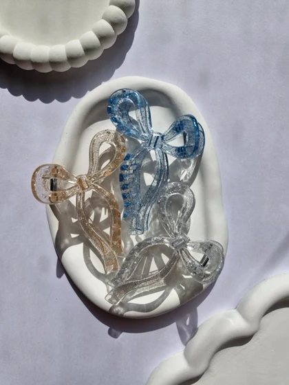 کلیپس پاپیون شیشه ای-کد1157