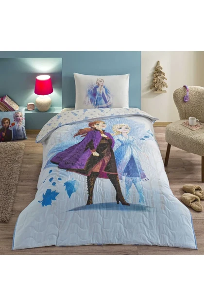 سرویس روتختی یک نفره Taç مدل Disney Frozen Sisters - چندرنگ