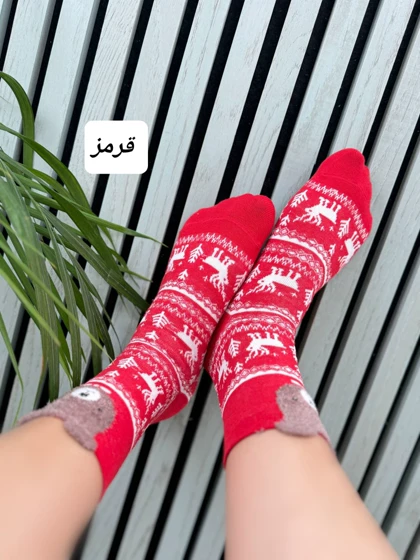 جوراب زنانه کریسمس