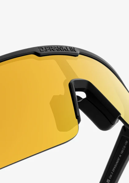 عینک آفتابی دی فرانکلین مدل D.franklin Wind Fifty Black / Gold