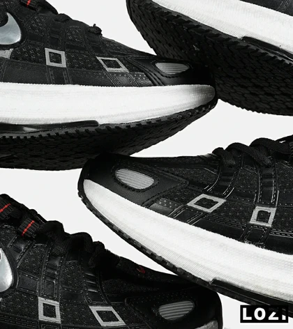 کفش کتانی مردانه و زنانه مشکی نایک NIKE P-6000