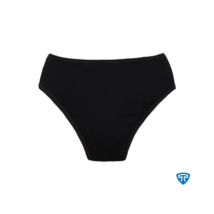 شورت زنانه ضدحساسیت مودال تاپیک بسته تک عددی مشکی مدل پانیذ