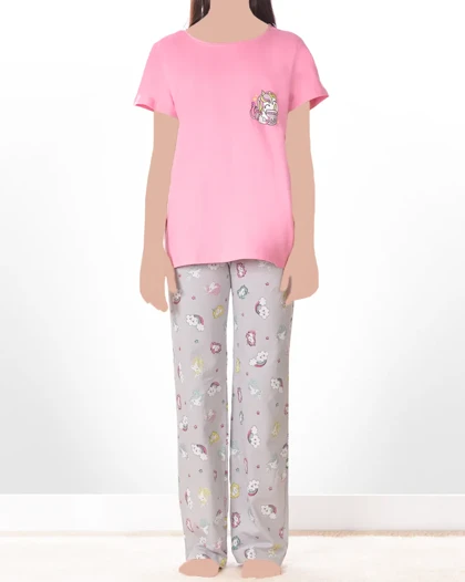 تیشرت و شلوار رویای یونیکورن نوجوان