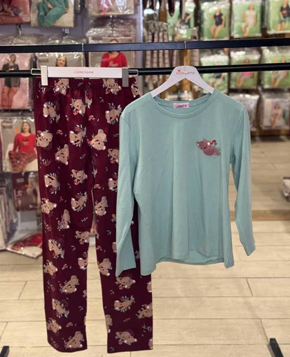 بلوز شلوار نرمال سکسن کد41156-A