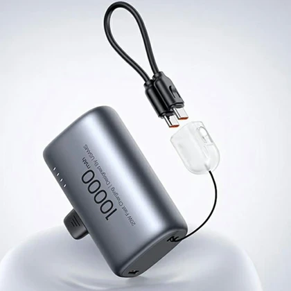 پاور بانک یوسامز USAMS مدل CD252 ظرفیت 10000 میلی آمپر ساعت 20 وات