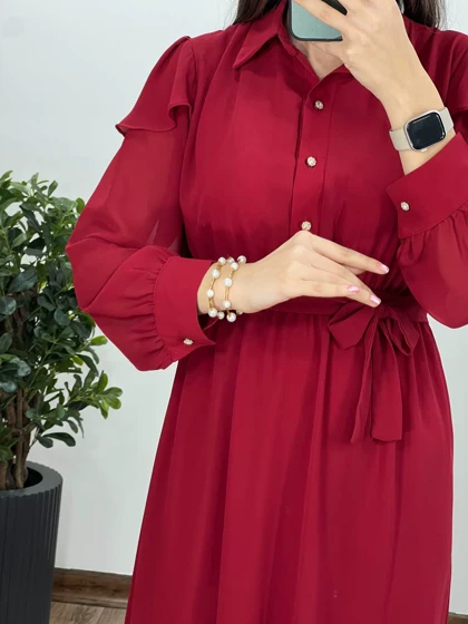 پیراهن حریر دلناز ویژه شب یلدا