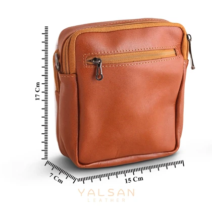 کیف دوشی و دستی چرم یلسان مدل رهی کوچک کد 009-GF