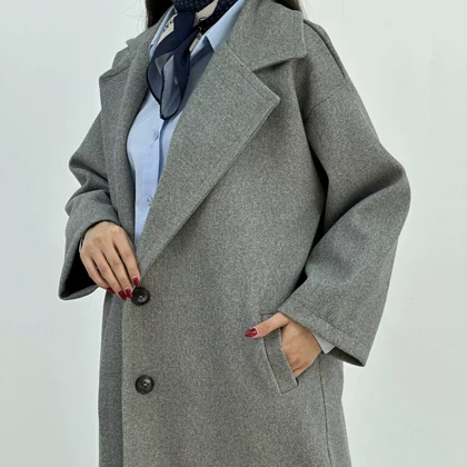 پالتو فوتر بلند 1007199