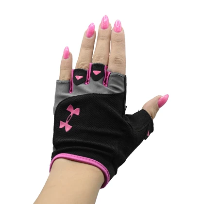 دستکش بدنسازی زنانه آندر آرمور مدل Heat Gear-404K1296 سرخابی