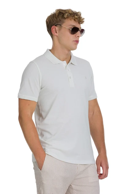 تیشرت یقه پولو مردانه hatemoglu