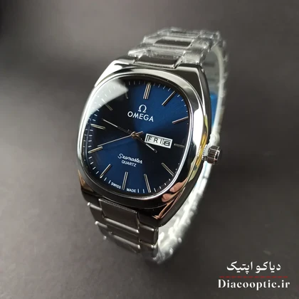 ساعت مچی مردانه برند امگا مدل DO1449 دو تقویم