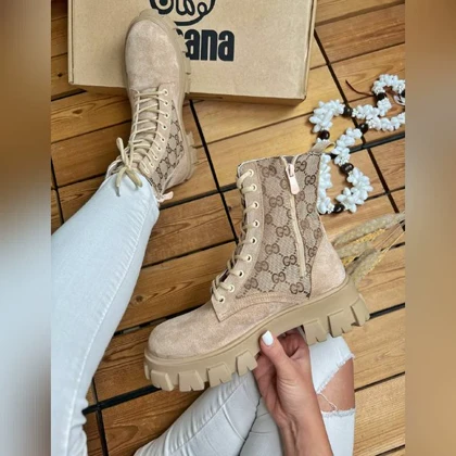 بوت گوچی بغل زیپ _ 1243