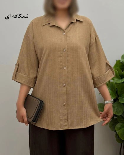 تونیک مانتویی ژاکارد مدل پرستو
