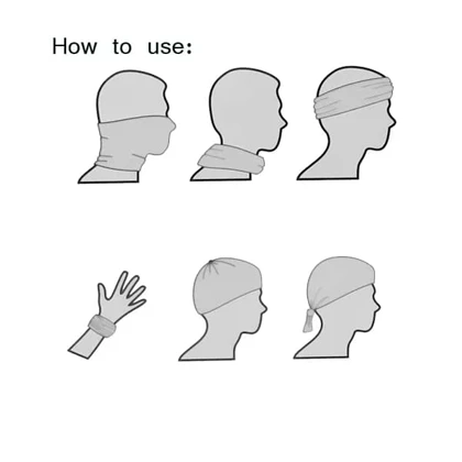 اسکارف Head Gear بهار و تابستانه