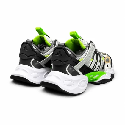 کفش کتانی مردانه مدل آدیداس دیلاکس طوسی سبز Adidas Deluxe