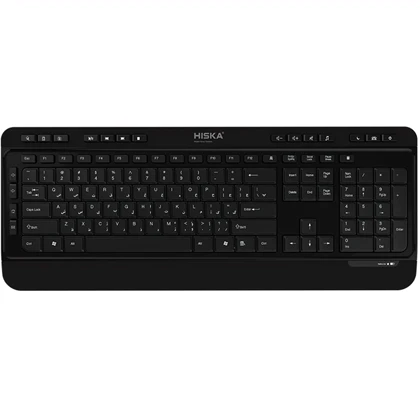 کیبورد بی سیم هیسکا Hiska مدل HX-KE235W
