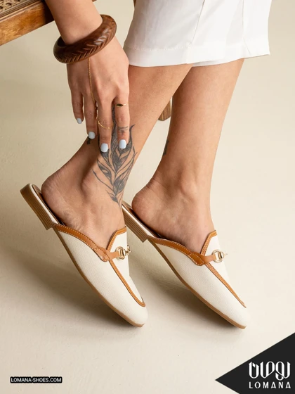 اسلیپر وارداتی جلوبسته گوچی لومانا - کد 2725