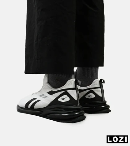 کفش کتانی مردانه و زنانه سفید مشکی Reebok
