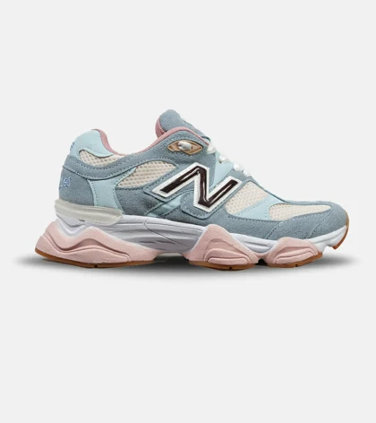 کفش کتانی زنانه آبی سفید صورتی NEW BALANCE 9060