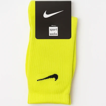 جوراب ورزشی Nike زرد فسفری نئون