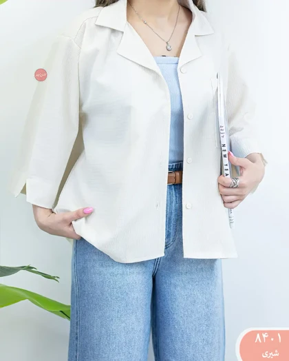 شومیز کوتاه رویسا 8401