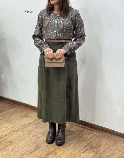 ست تونیک و دامن هما 5