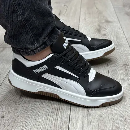 کفش و کتانی مردانه مدل پوما PUMA رنگ مشکی و سفید