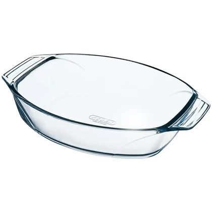 تابه پیرکس بیضی دسته دار کد 410B
