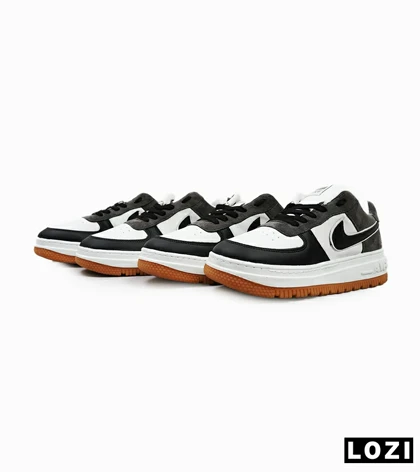 کفش کتانی بزرگ پا مشکی طوسی نایک NIKE AIR FORCE مدل 4775