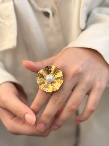 انگشتر مرواریدی