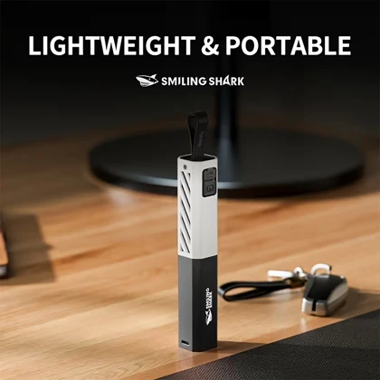 چراغ قوه شارژی اسمایلینگ شارک Smiling Shark مدل SD1020 پنج حالته